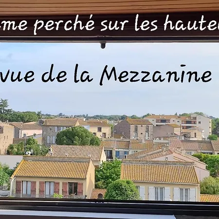 Le Cocon De La Republique T3 Mezzanine Belle Vue Plein Sud Sans Vis A Vis Dans Petite Tres Calme Centre شقة